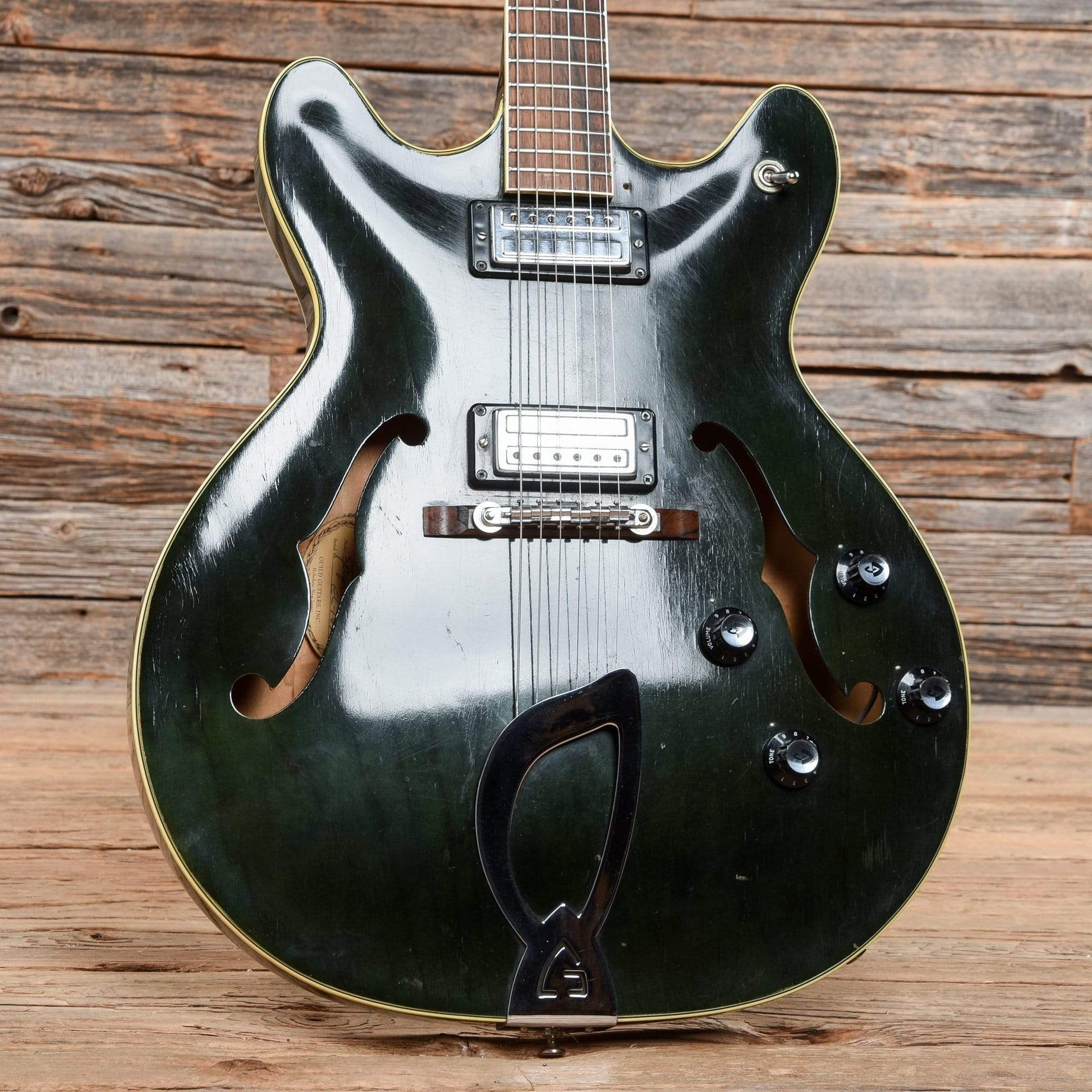 Guild Starfire IV Green 1967 Electric Guitars / Semi-Hollow