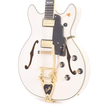 Guild Starfire VI DC Snow Crest White w/Guild Vibrato Tailpiece Electric Guitars / Semi-Hollow