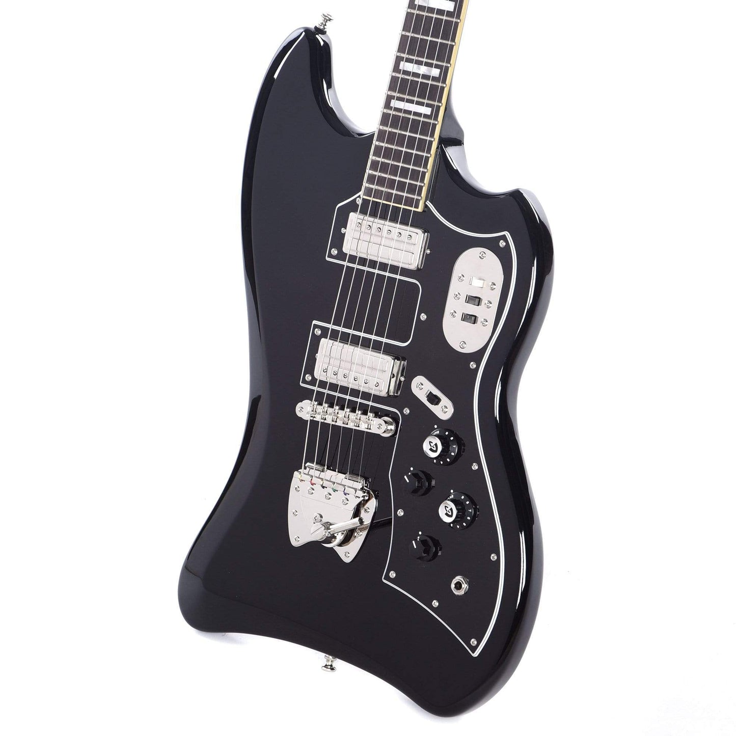 Guild S-200 T-Bird Black Electric Guitars / Solid Body