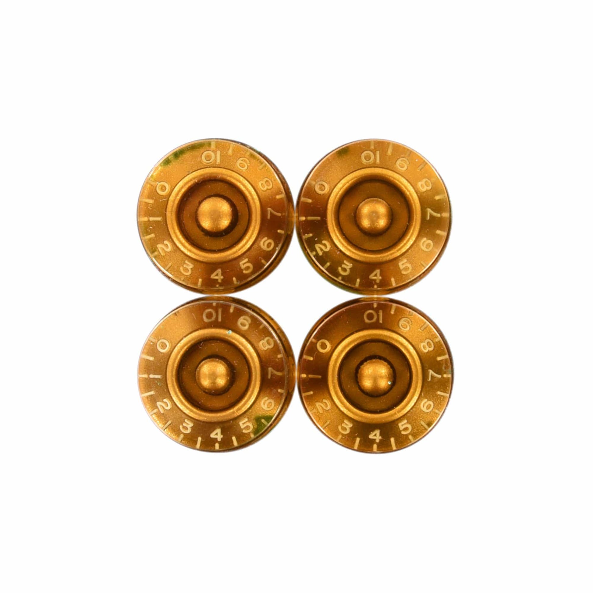 GuitarSlinger Gold Speed Knobs Set (4) Parts / Knobs