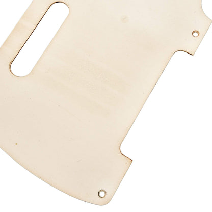 GuitarSlinger 50s Tele Pickguard Parchment 1-Ply Parts / Pickguards