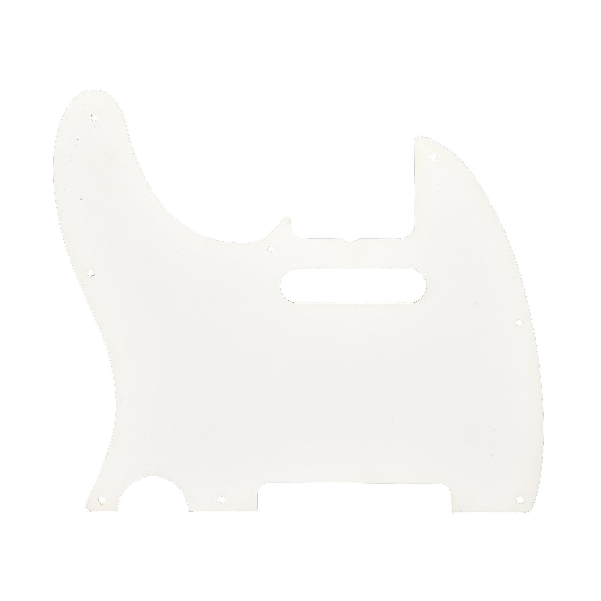 GuitarSlinger 60s Tele Pickguard Parchment 3-Ply Parts / Pickguards