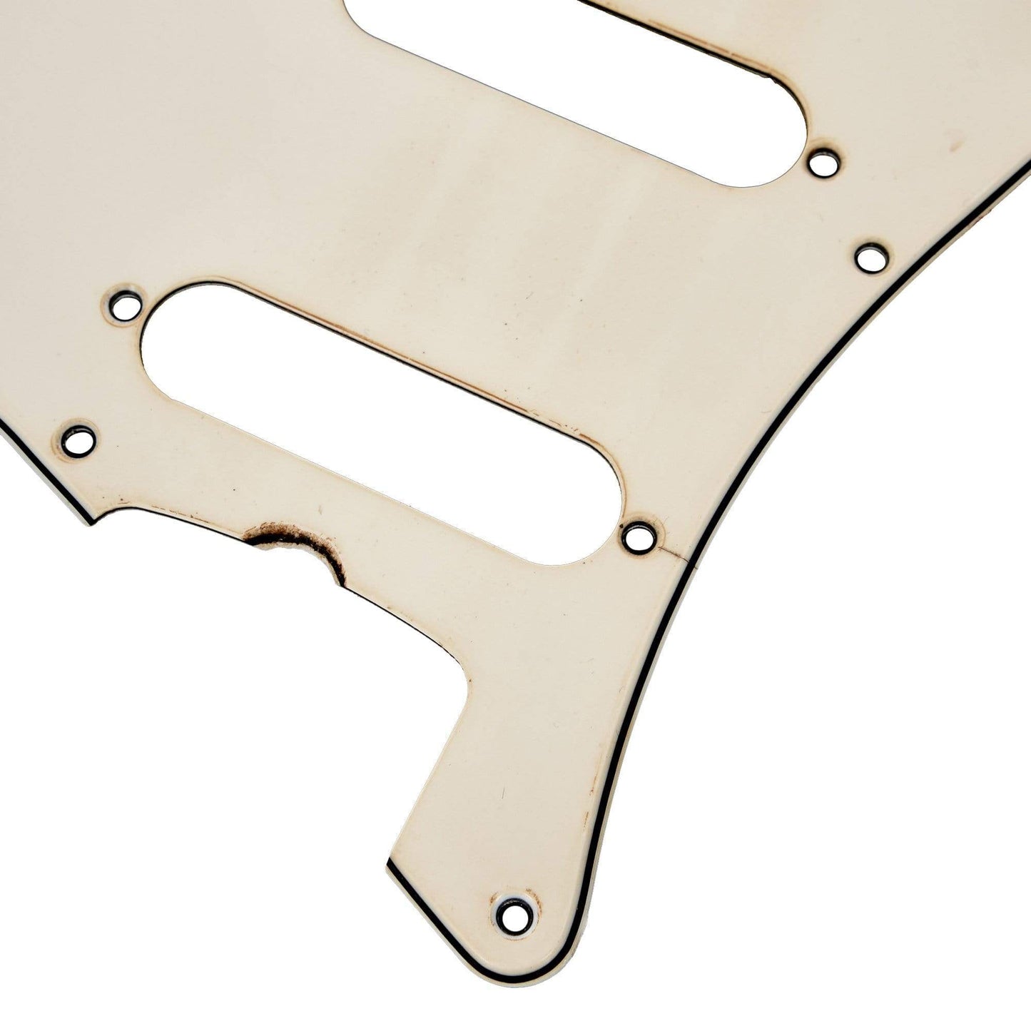 GuitarSlinger 64/65 Strat Pickguard Parchment Parts / Pickguards