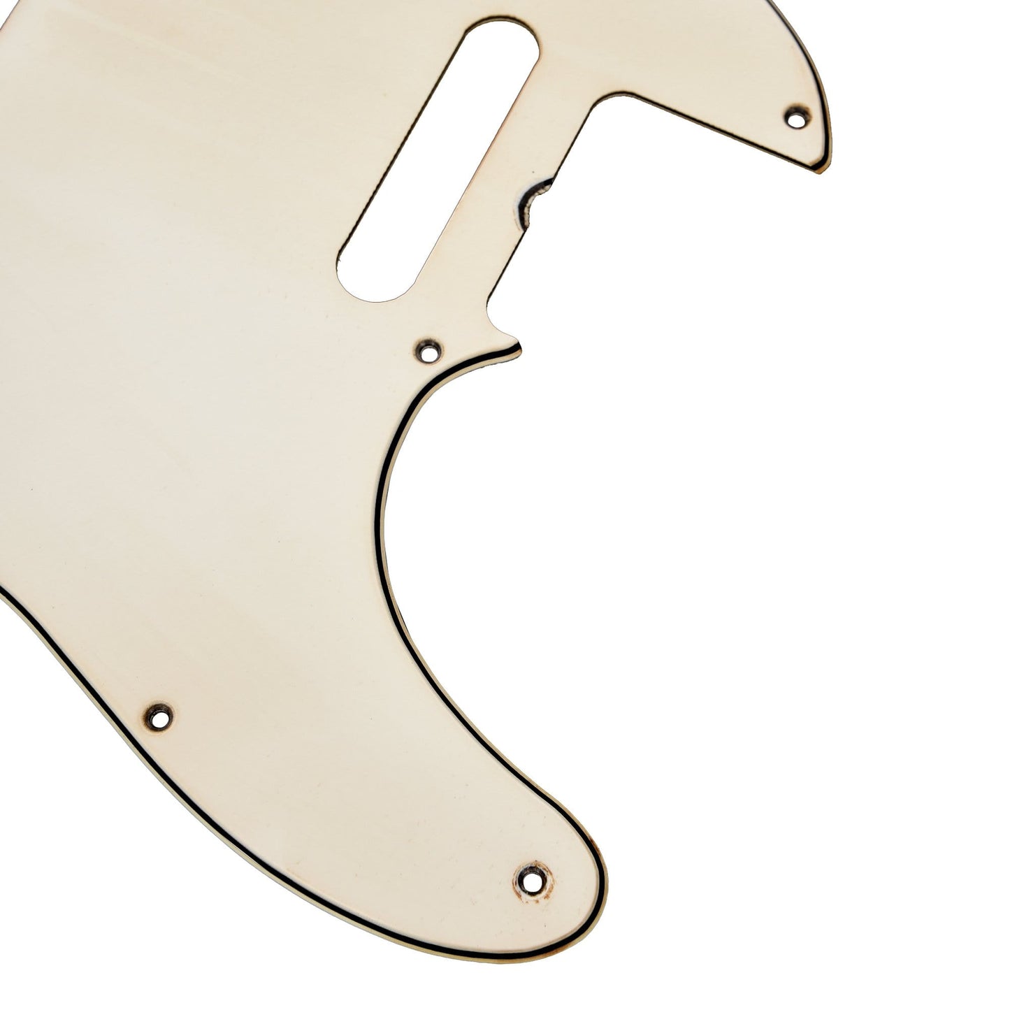 GuitarSlinger 68s Tele Pickguard White 3-Ply Parts / Pickguards