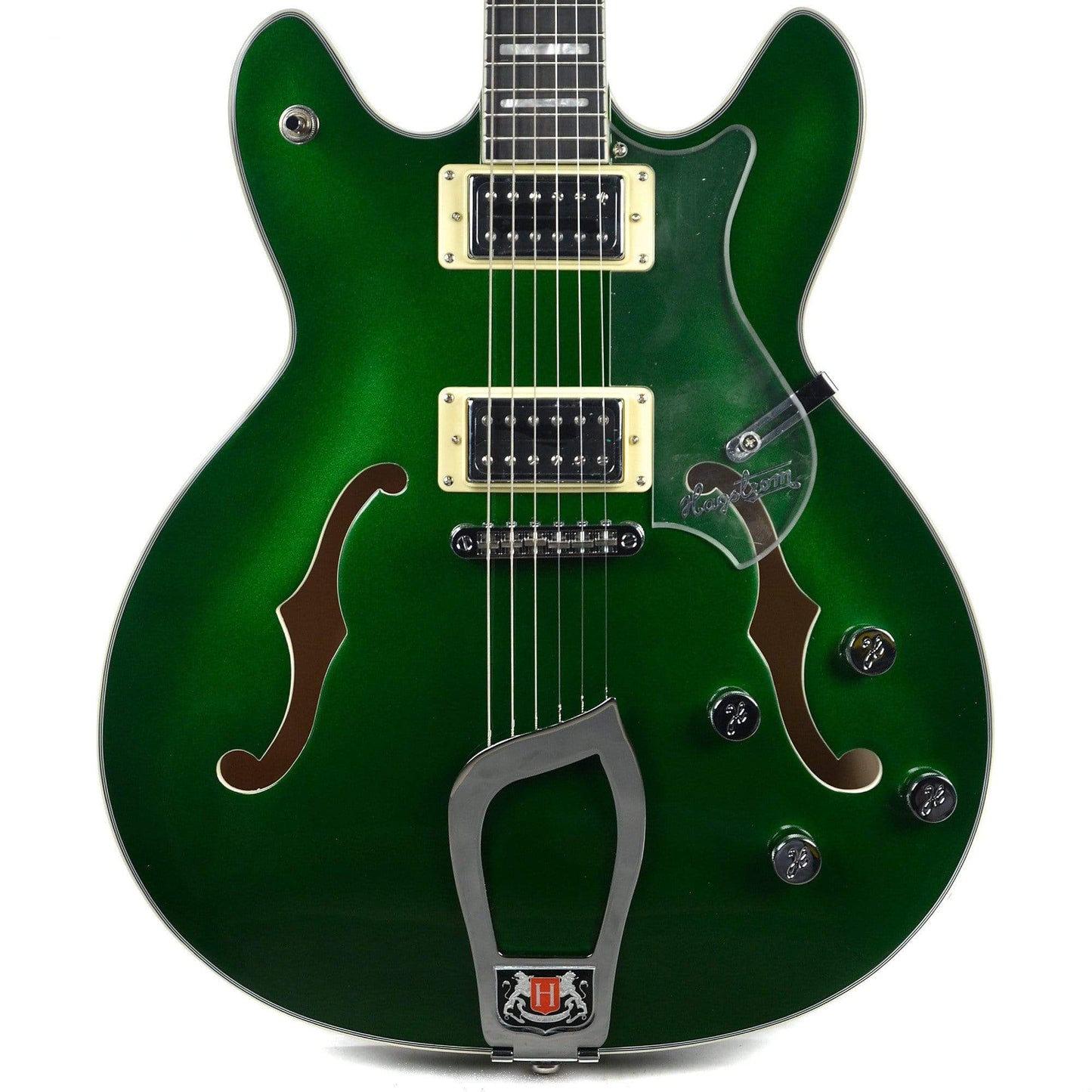 Hagstrom Viking Emerald Green Electric Guitars / Semi-Hollow