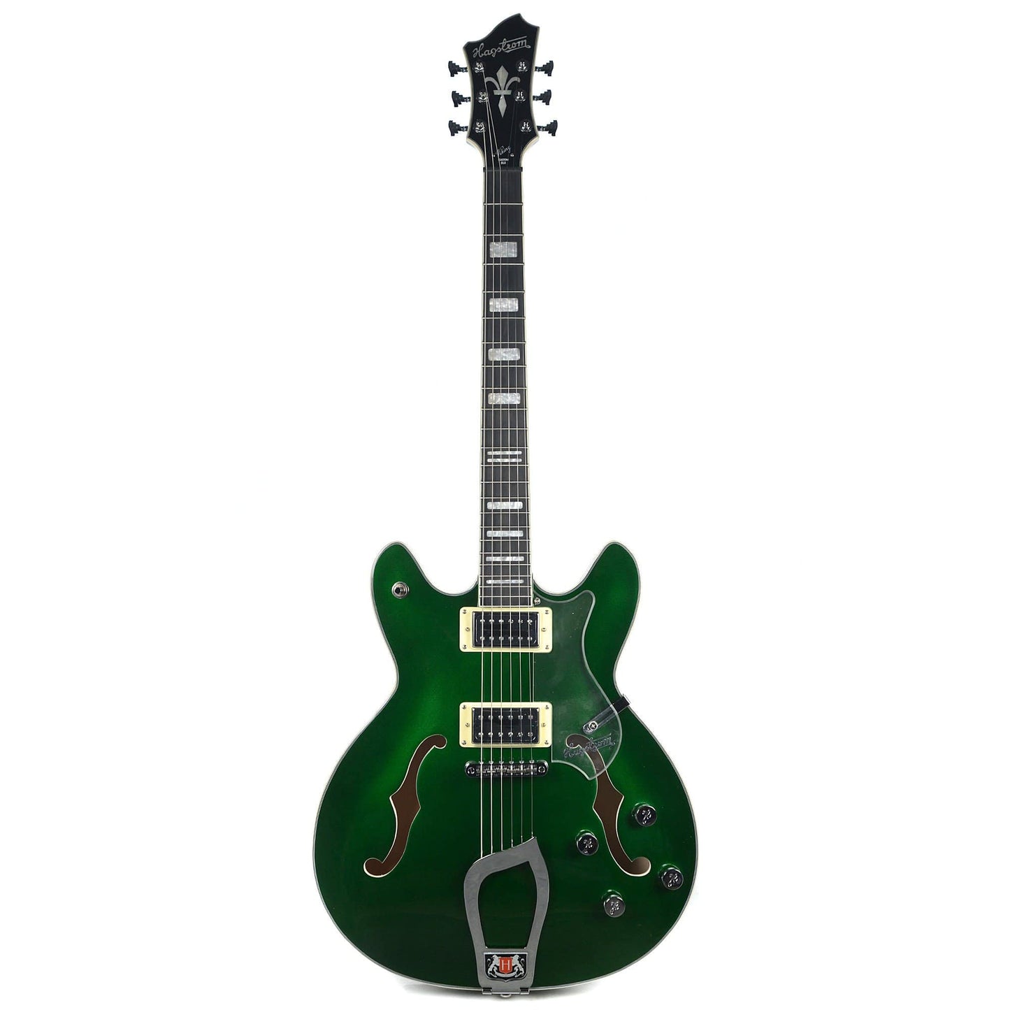 Hagstrom Viking Emerald Green Electric Guitars / Semi-Hollow