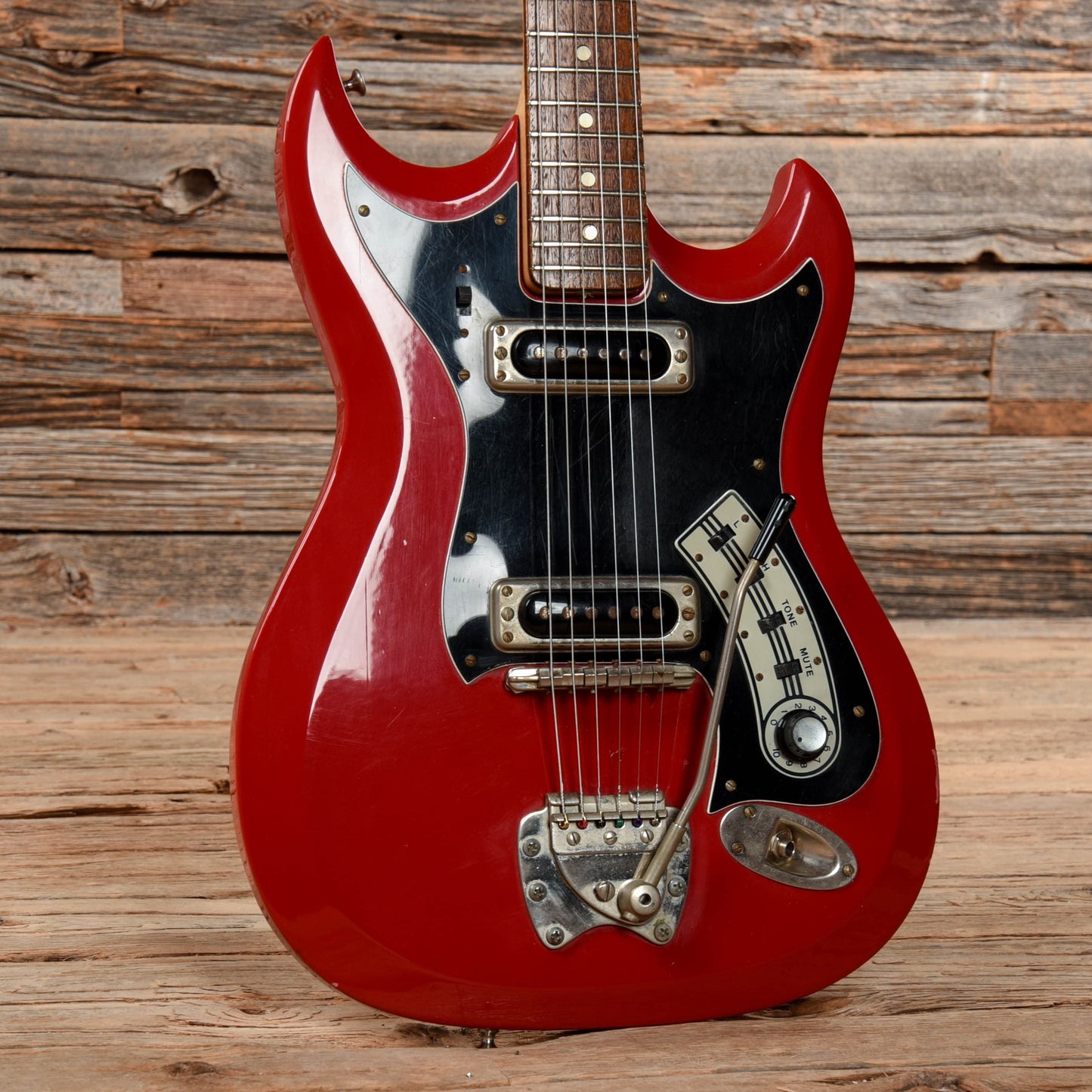 Hagstrom II Red 1960s Electric Guitars / Solid Body