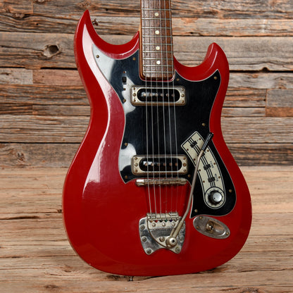 Hagstrom II Red 1960s Electric Guitars / Solid Body