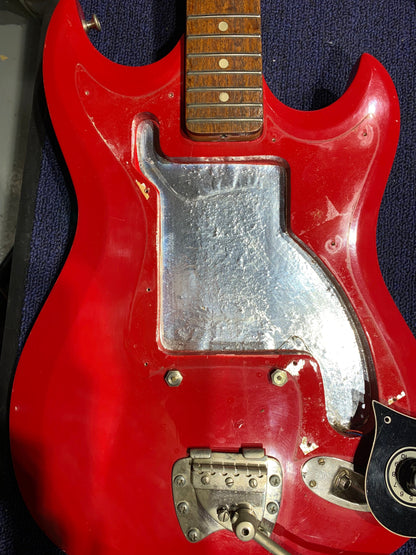 Hagstrom II Red 1960s Electric Guitars / Solid Body