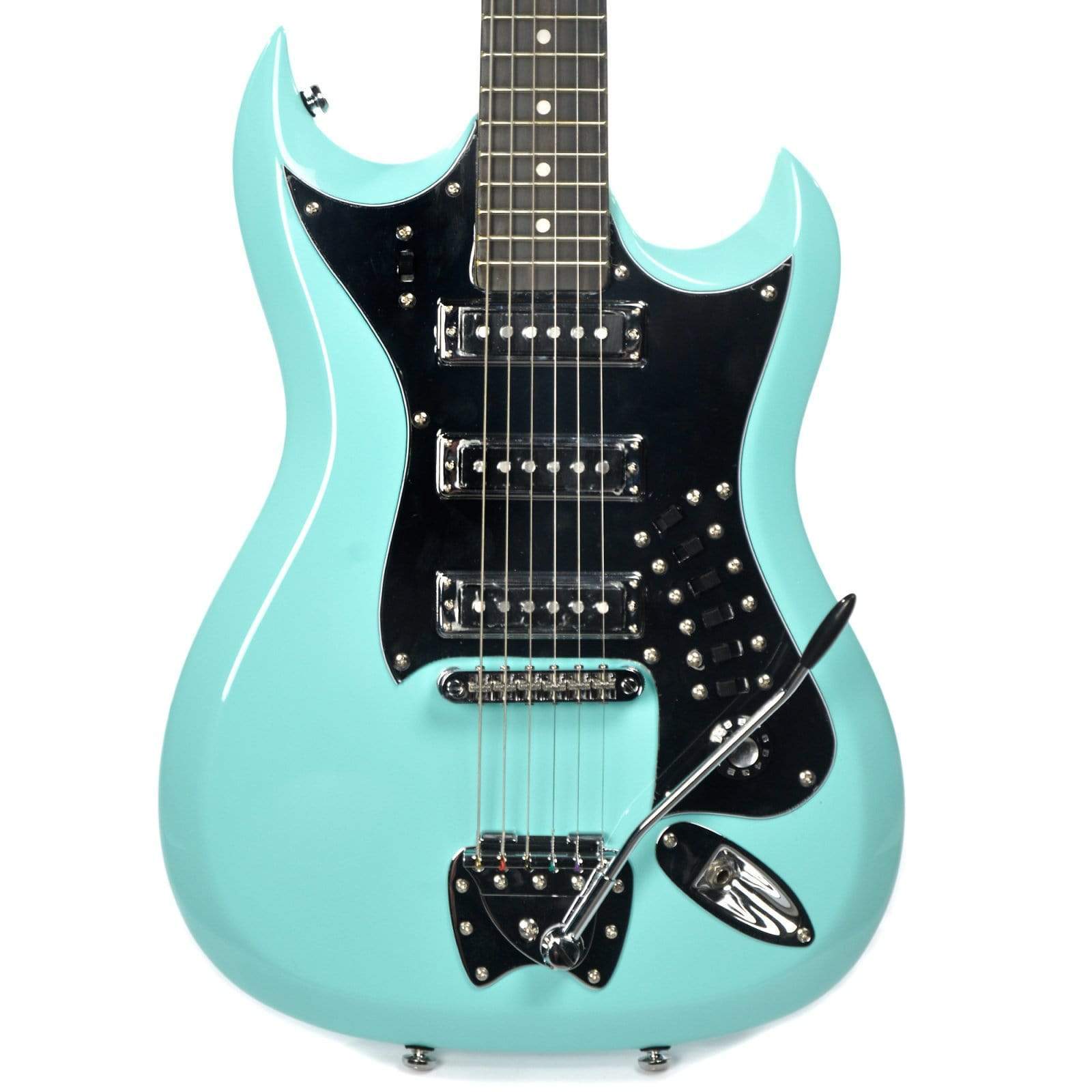 Hagstrom RetroScape Series HIII Aged Sky Blue Electric Guitars / Solid Body