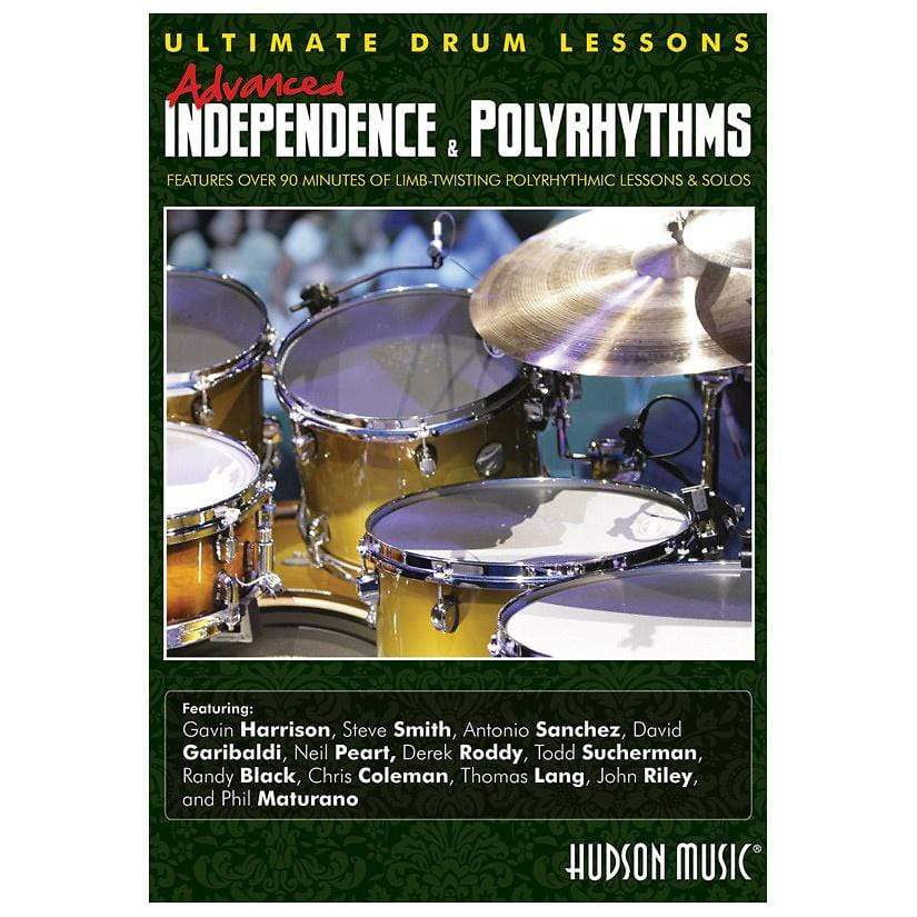 Ultimate Drum Lessons: Advanced Independence & Polyrhythms DVD Accessories / Books and DVDs