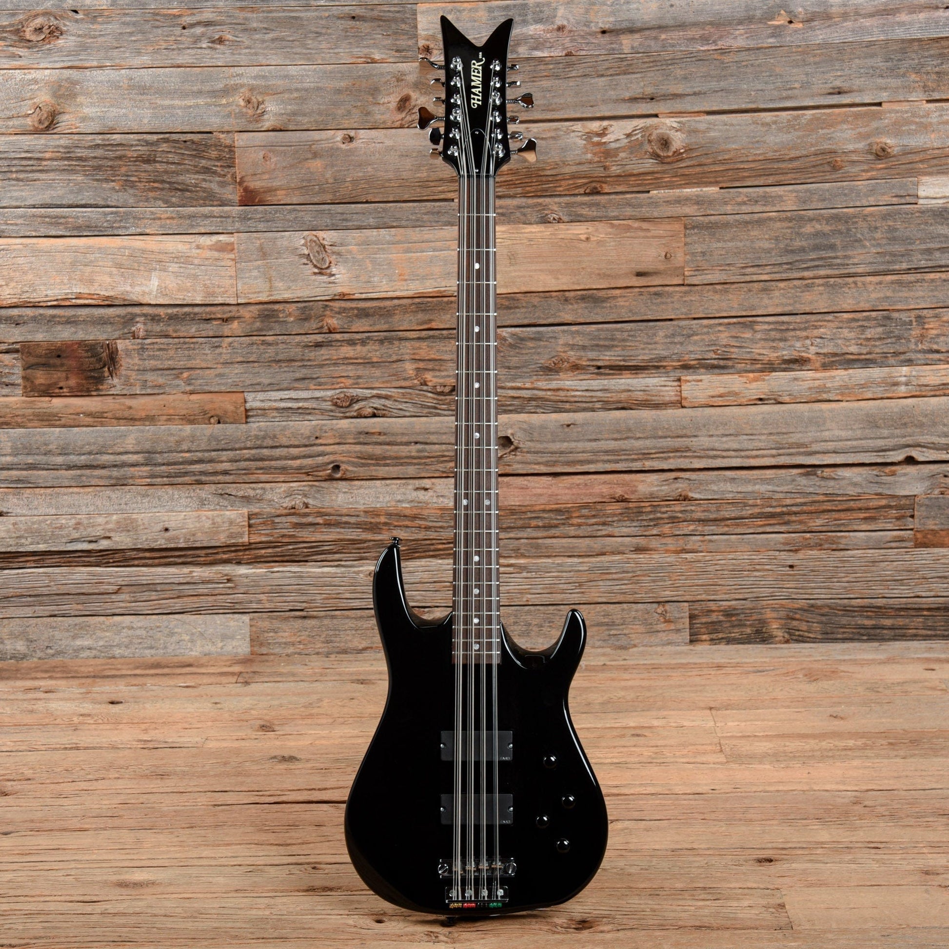 Hamer B12-L Chaparral 12-String Bass Black 1994 Bass Guitars / 5-String or More