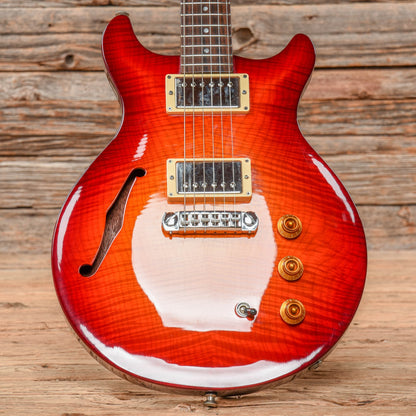 Hamer Artist Flame Top Sunburst Electric Guitars / Semi-Hollow