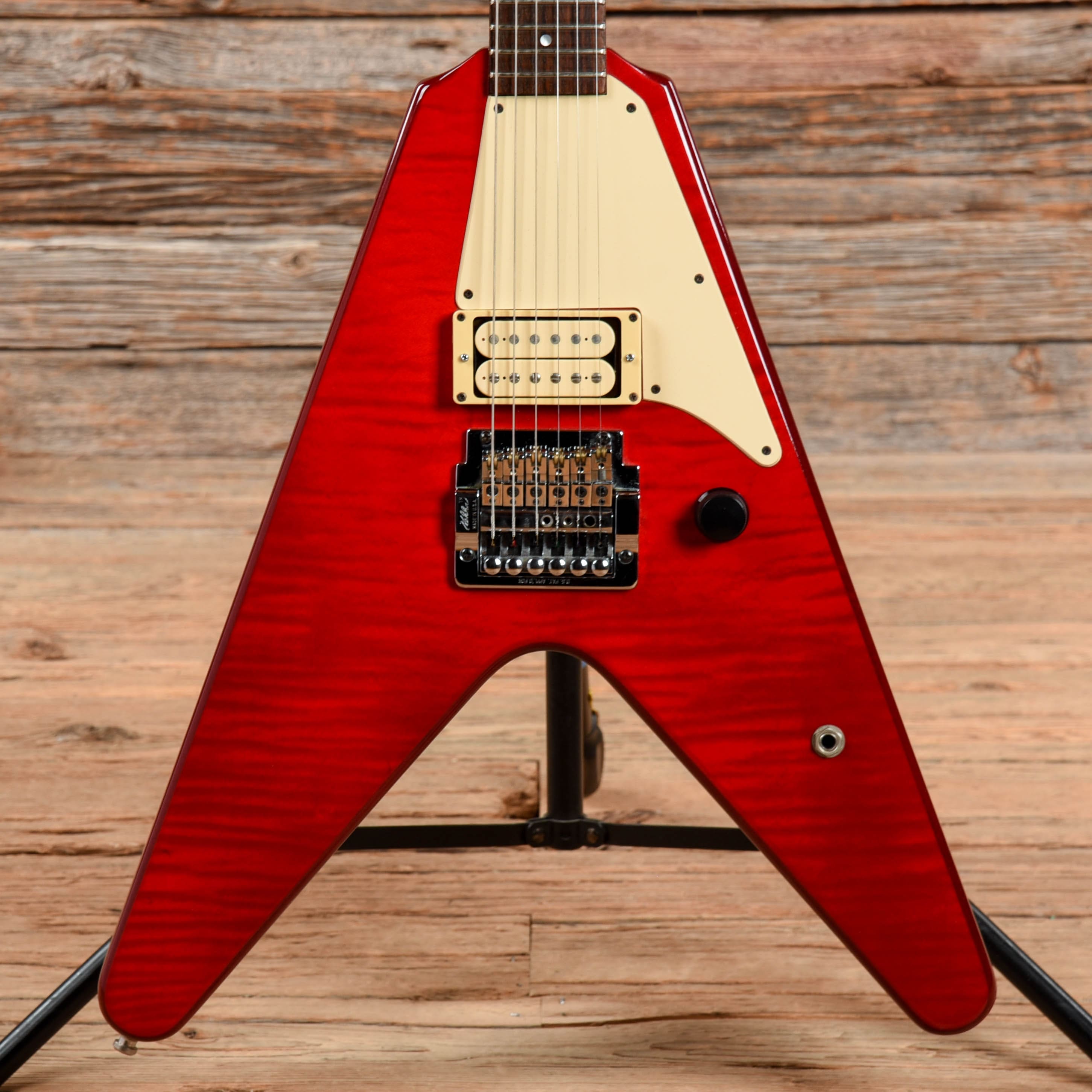 Hamer KK Downing Vector Transparent Red 1980s – Chicago Music Exchange