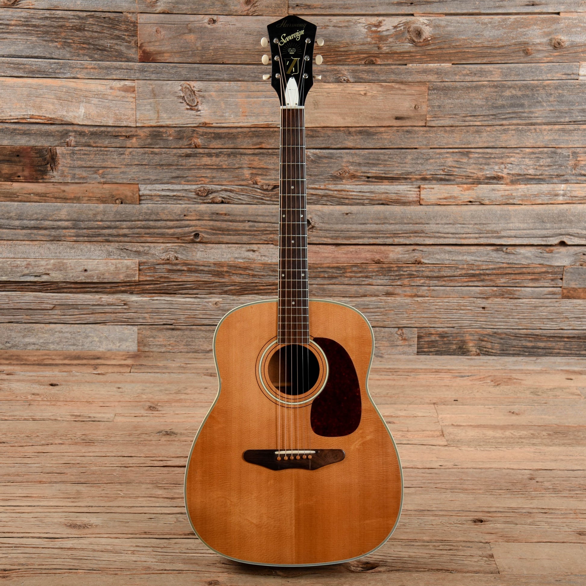 Harmony H1260 Sovereign Natural 1960s Acoustic Guitars / Jumbo