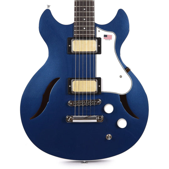 Harmony Comet Midnight Blue Electric Guitars / Semi-Hollow