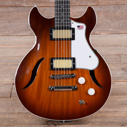 Harmony Comet Sunburst Electric Guitars / Semi-Hollow