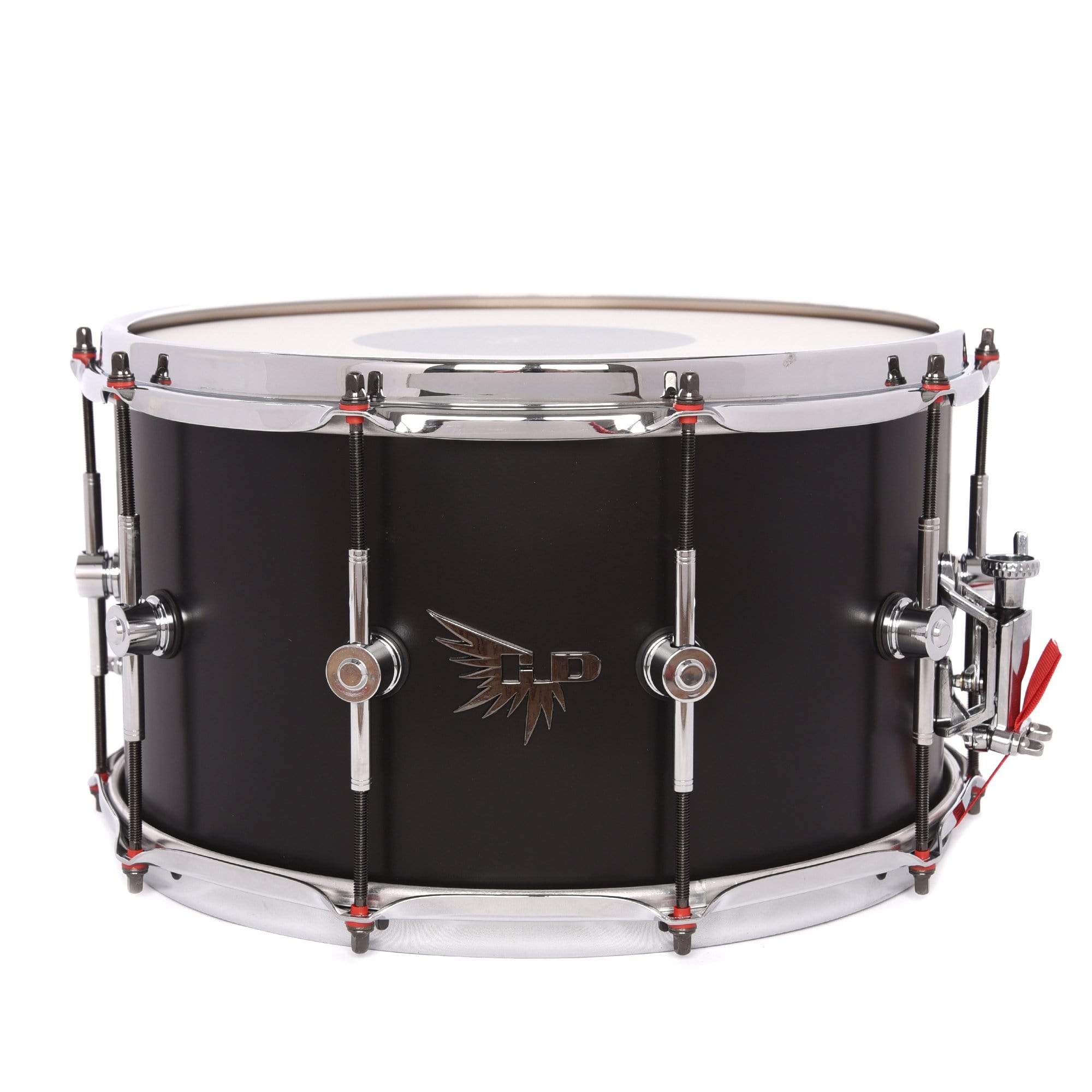 Hendrix 8x14 Player's Stave Maple Snare Drum Satin Black – Chicago