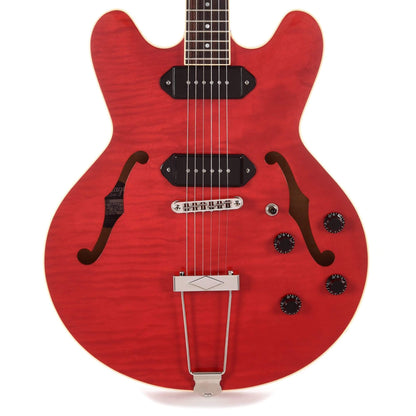 Heritage H-530 Hollow Body Translucent Cherry Electric Guitars / Hollow Body