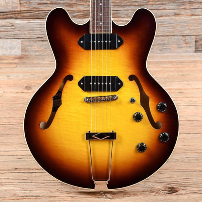 Heritage H-530 Hollow Body Original Sunburst w/Hardshell Case Electric Guitars / Semi-Hollow