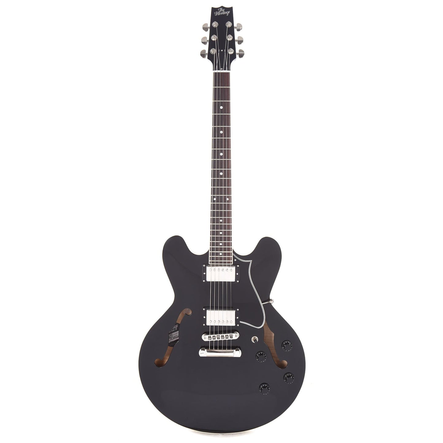 Heritage H-535 Standard Semi-Hollow Ebony  Electric Guitars / Semi-Hollow