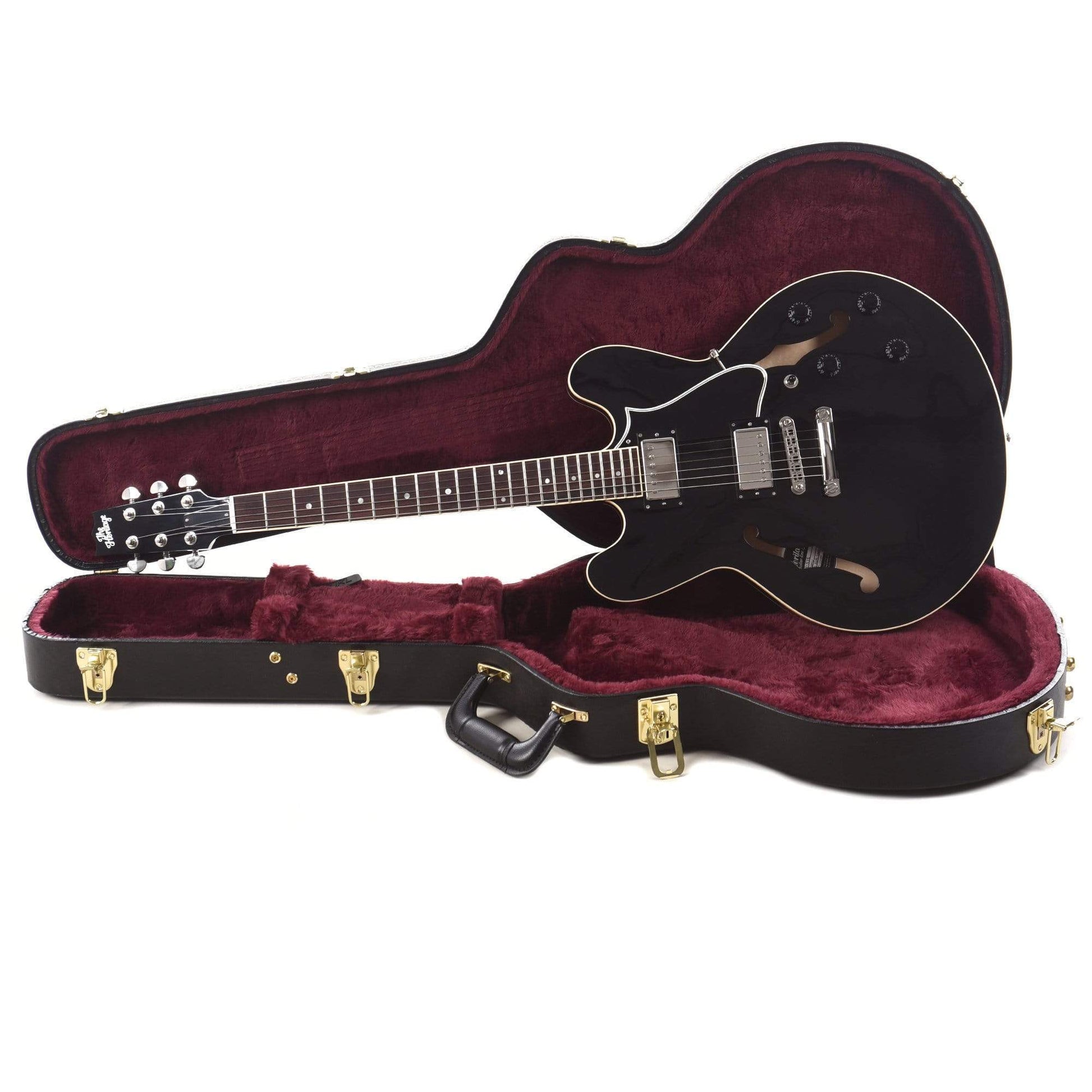 Heritage H-535 Standard Semi-Hollow Ebony  Electric Guitars / Semi-Hollow