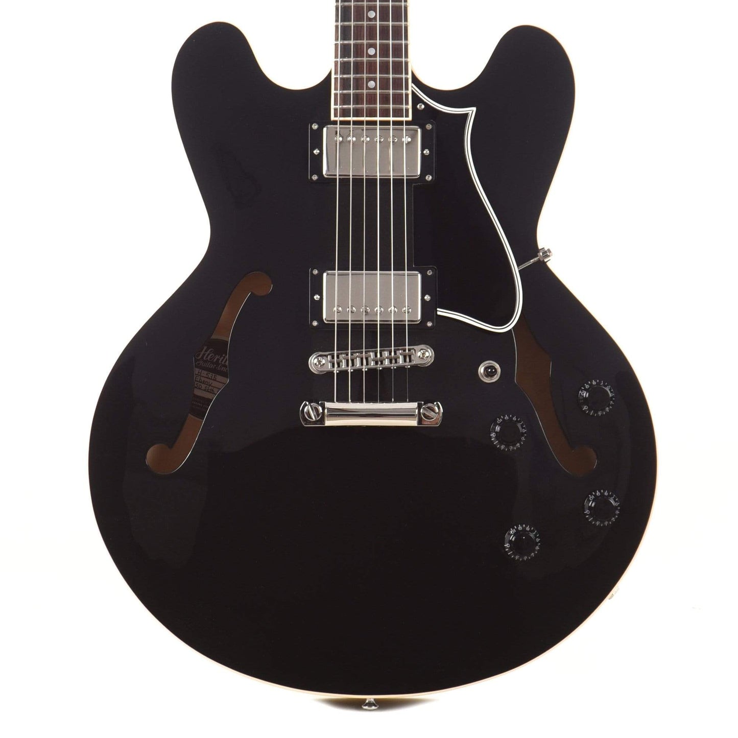 Heritage H-535 Standard Semi-Hollow Ebony  Electric Guitars / Semi-Hollow