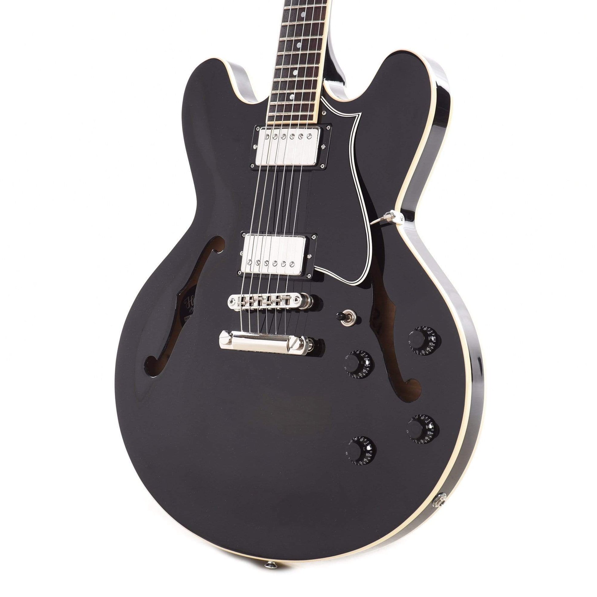 Heritage H-535 Standard Semi-Hollow EbonyÂ  Electric Guitars / Semi-Hollow