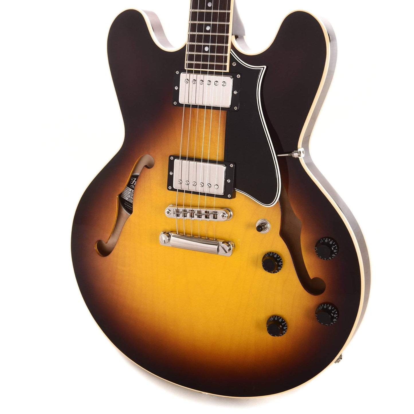 Heritage H-535 Standard Semi-Hollow Original Sunburst Electric Guitars / Semi-Hollow