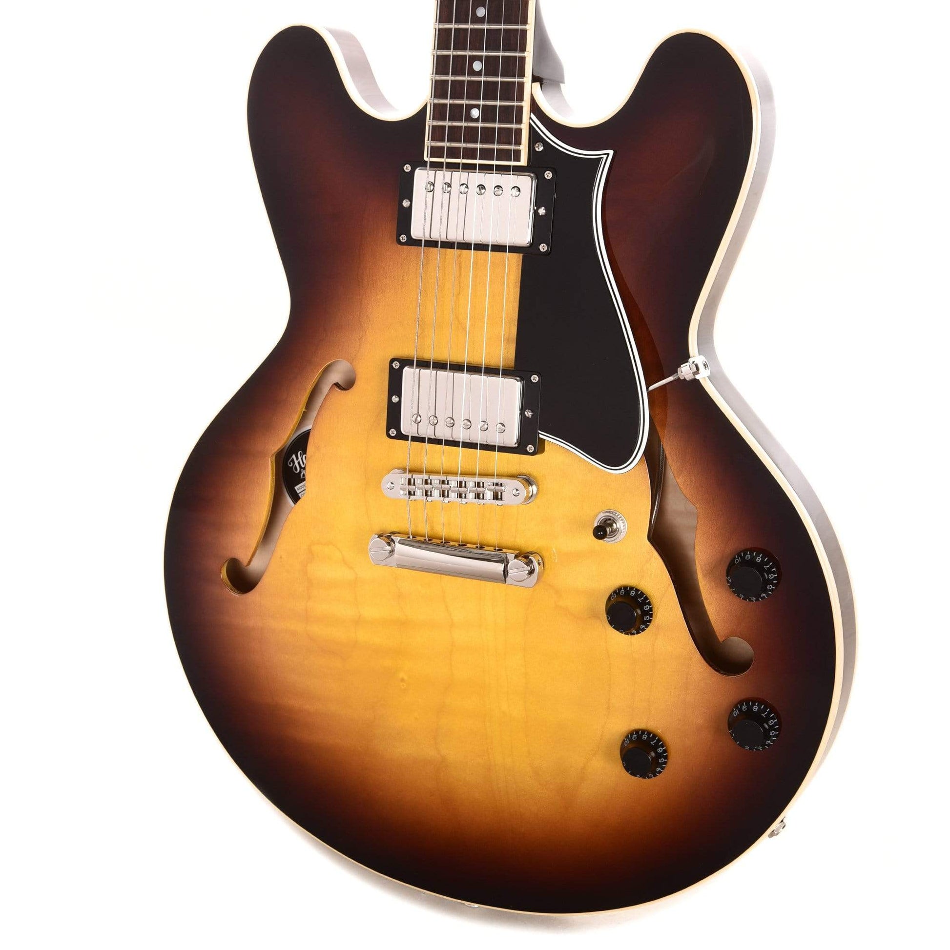 Heritage H-535 Standard Semi-Hollow Original Sunburst Electric Guitars / Semi-Hollow