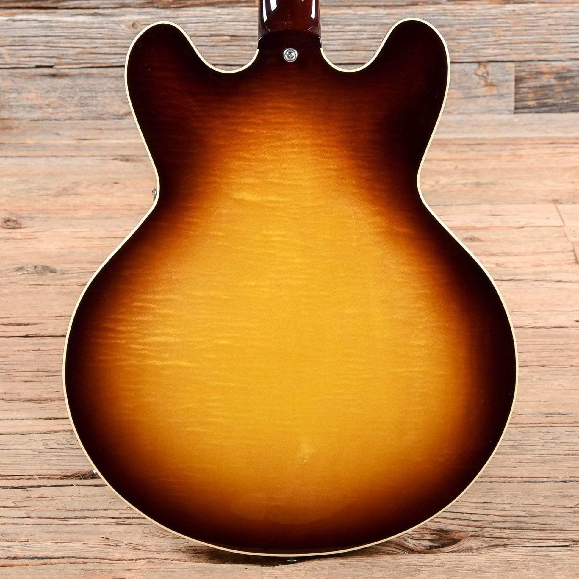 Heritage H-535 Standard Semi-Hollow Original Sunburst Electric Guitars / Semi-Hollow