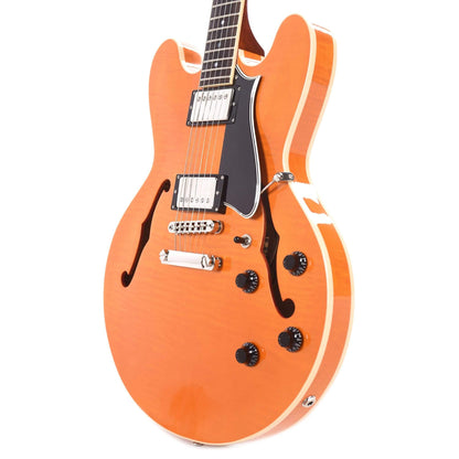 Heritage Standard H-535 Semi-Hollow Orange Translucent Electric Guitars / Semi-Hollow