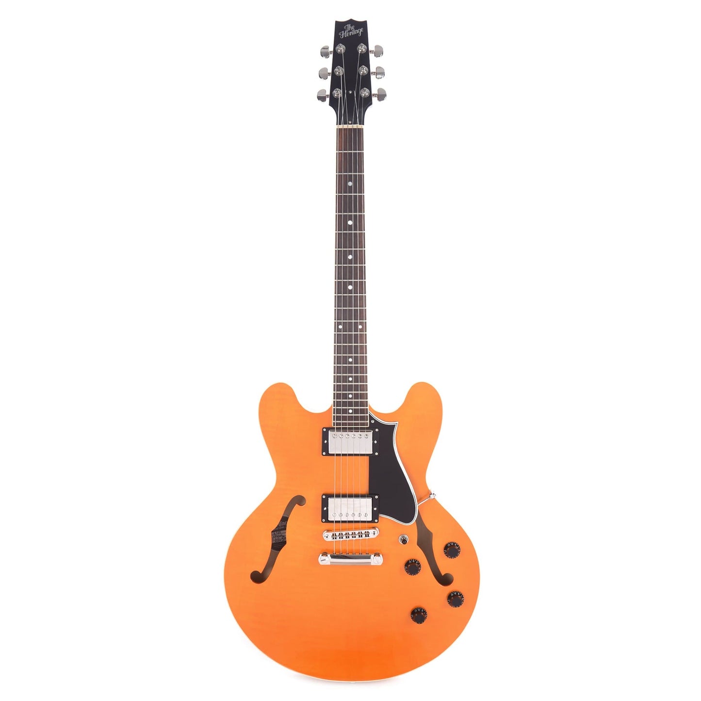 Heritage Standard H-535 Semi-Hollow Orange Translucent Electric Guitars / Semi-Hollow