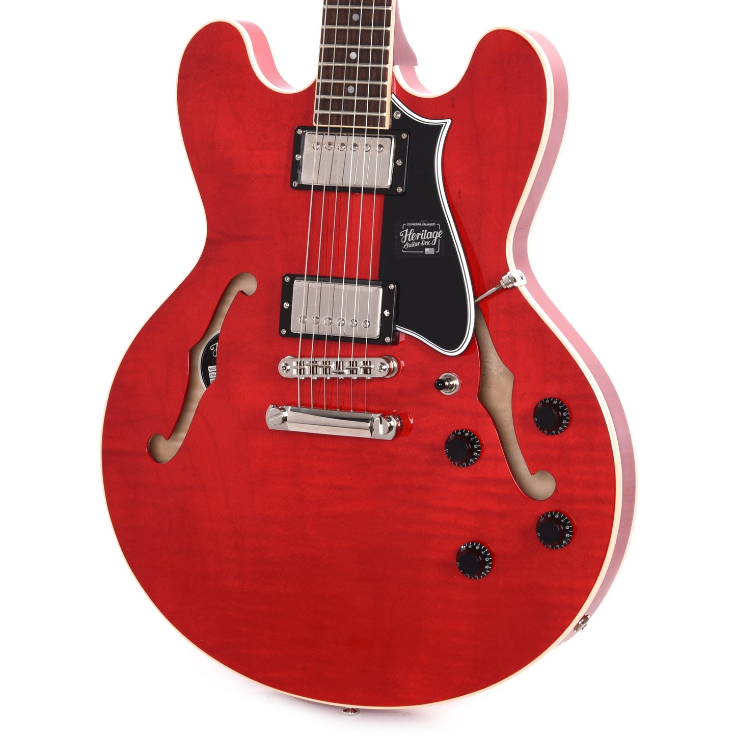 Heritage Standard H-535 Semi-Hollow Translucent Cherry Electric Guitars / Semi-Hollow