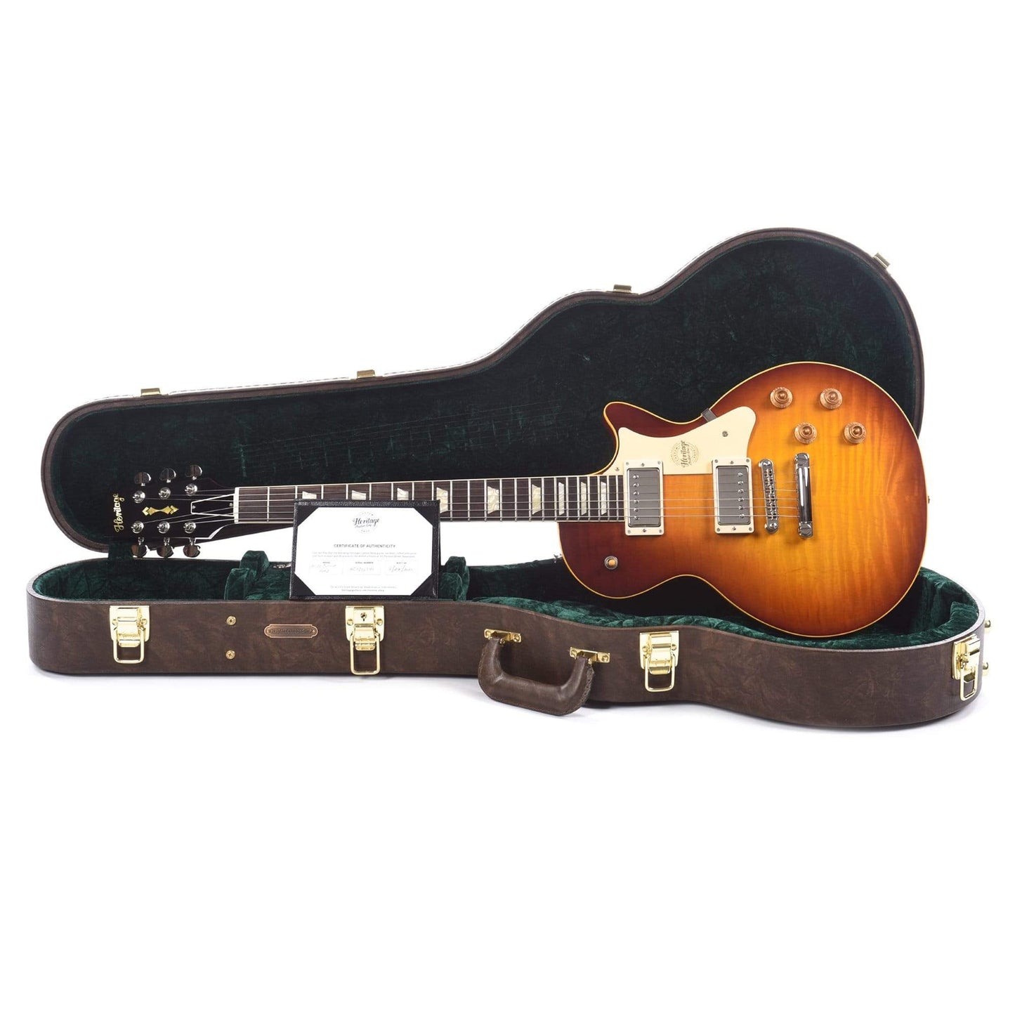 Heritage Custom Shop Core H-150 Tobacco Sunburst w/CME Hand-Selected Top Electric Guitars / Solid Body