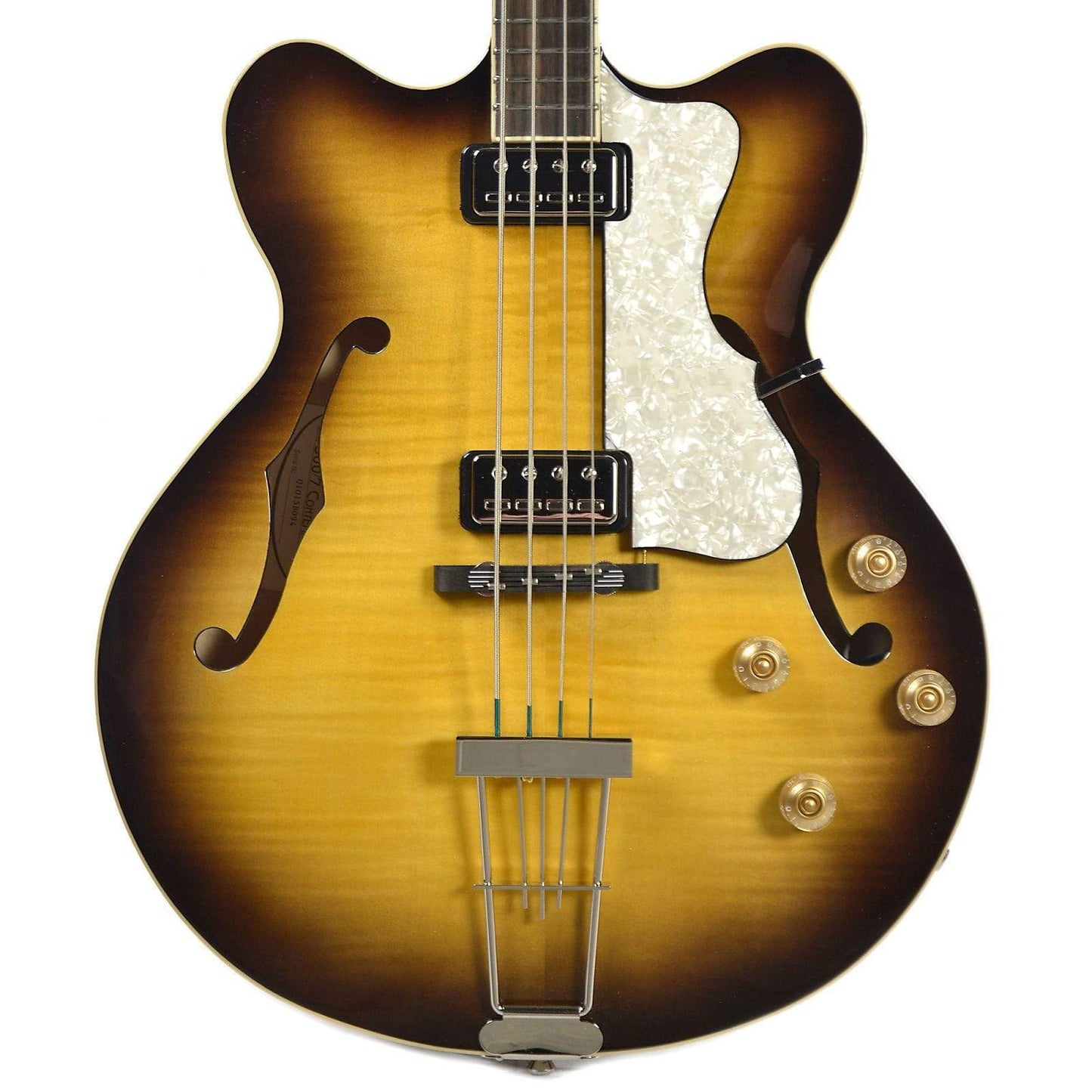 Hofner HCT-500/7-SB Verythin CT  Bass Sunburst Bass Guitars / 4-String