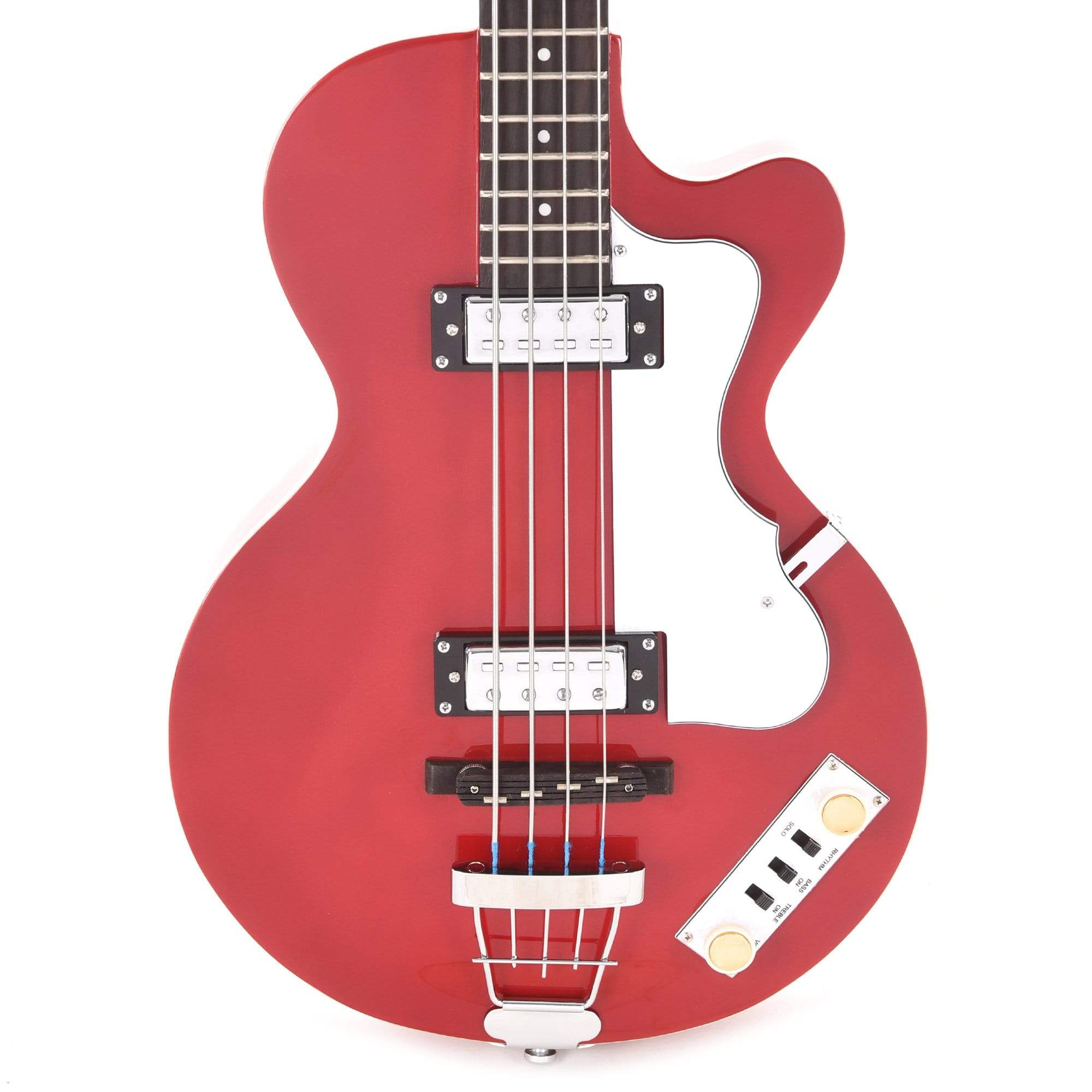 Hofner Ignition Pro Club Bass Metallic Red – Chicago Music Exchange