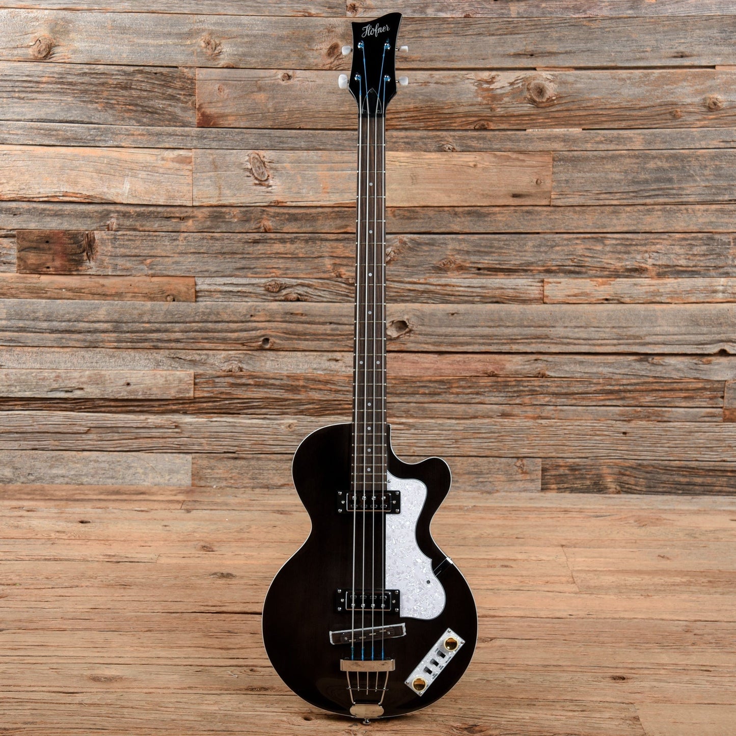 Hofner Ignition PRO Club Bass Transparent Black Bass Guitars / 4-String