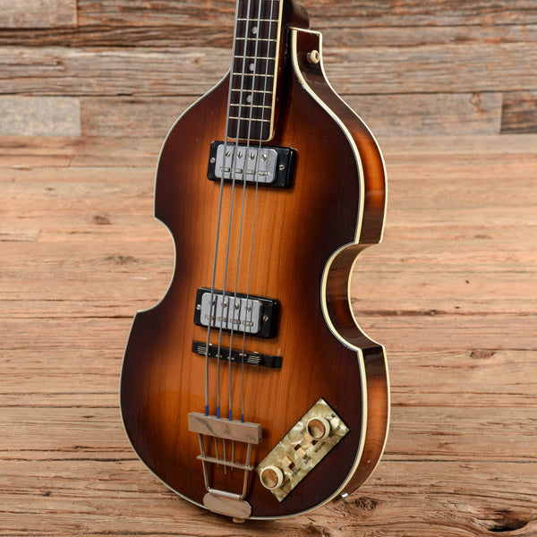 Hofner Violin Bass Sunburst 1960s – Chicago Music Exchange