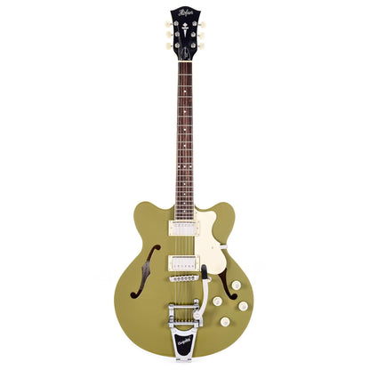 Hofner Contemporary Verythin Olive Green w/Bigsby Electric Guitars / Semi-Hollow