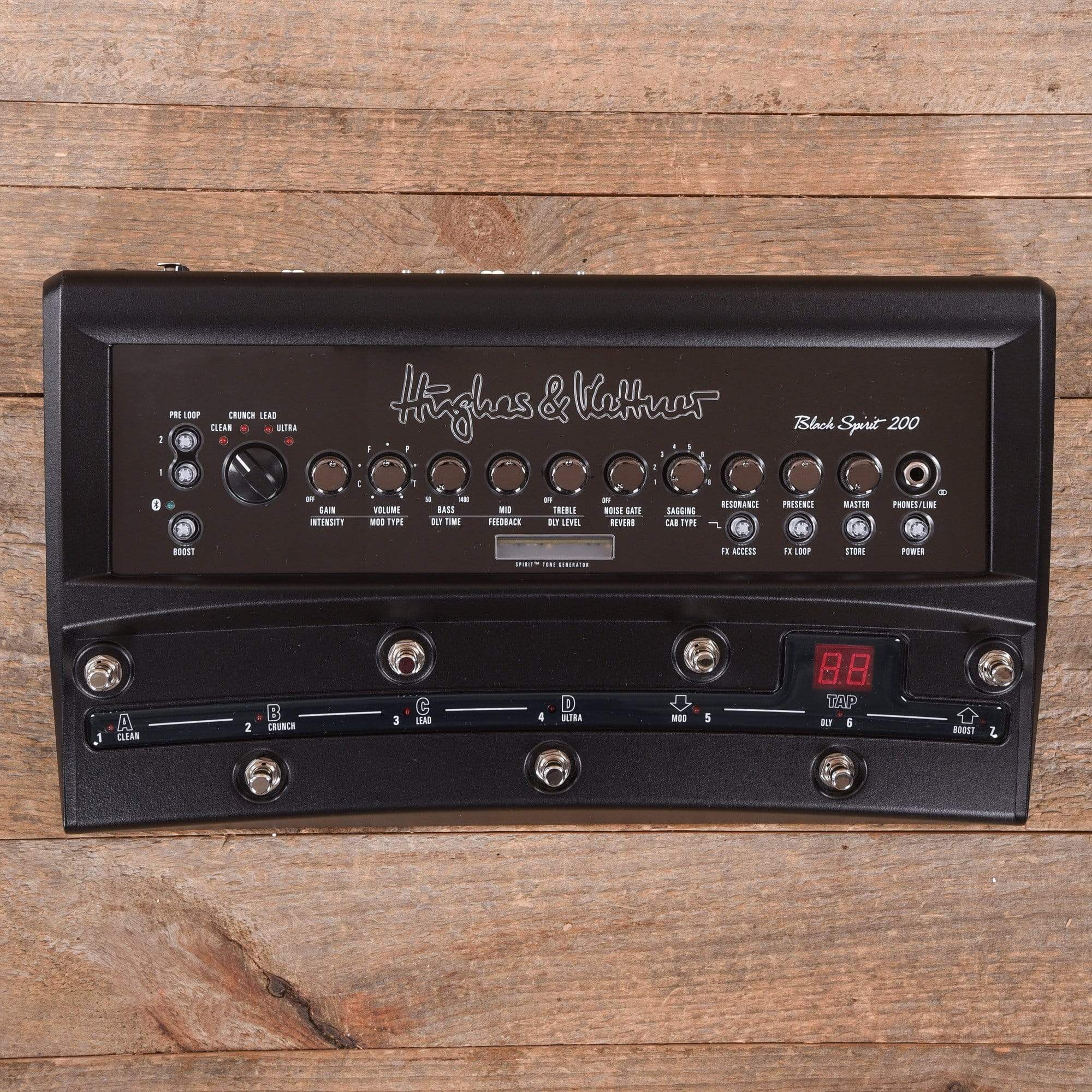 Hughes & Kettner Black Spirit 200 Floorboard Amplifier – Chicago Music  Exchange