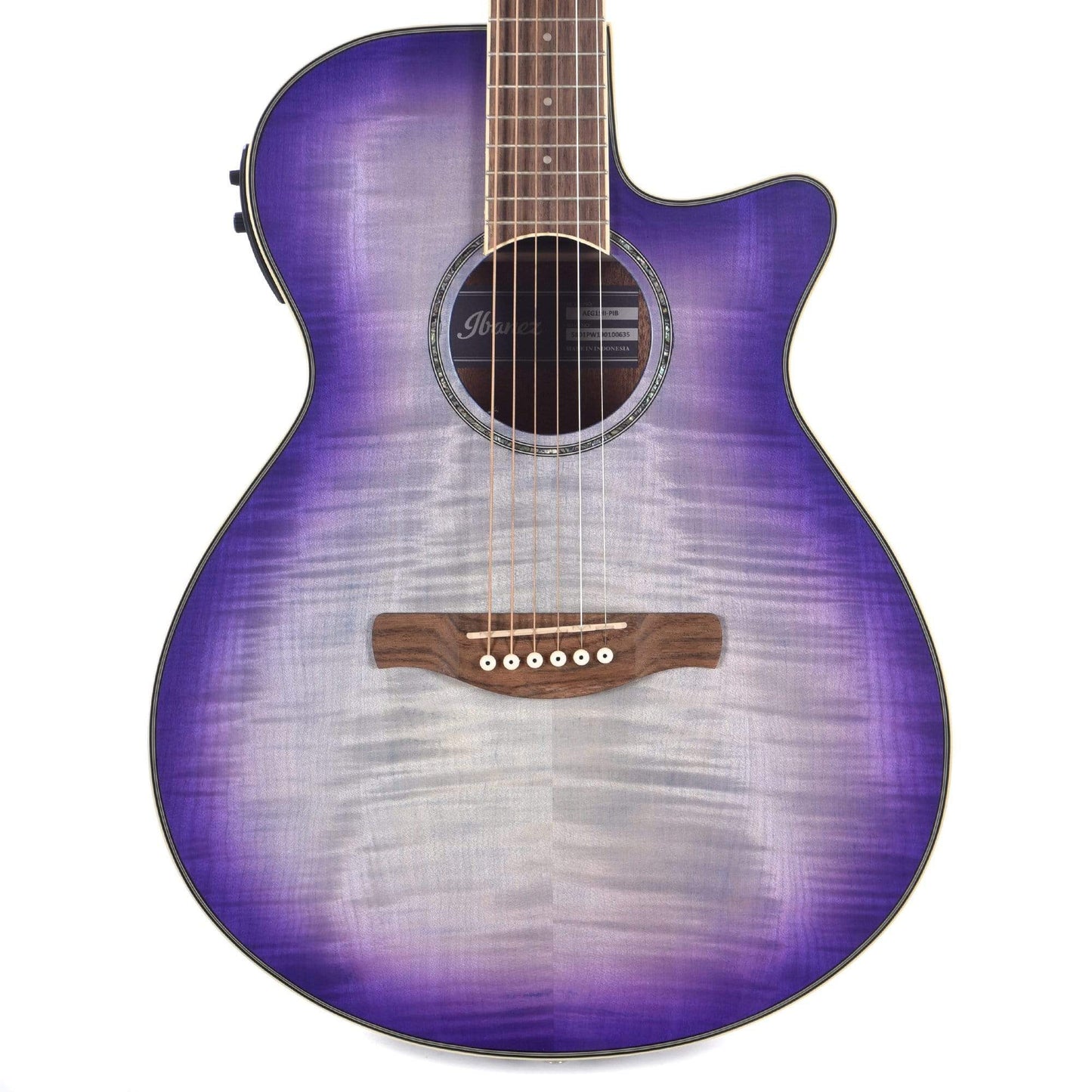 Ibanez AEG19II AE Acoustic Guitar Purple Iris Burst Gloss Acoustic Guitars / Built-in Electronics