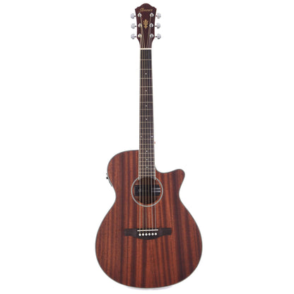 Ibanez AEG8EMH AE Series Acoustic/Electric Cutaway Sapele Open Pore Natural Acoustic Guitars / Built-in Electronics