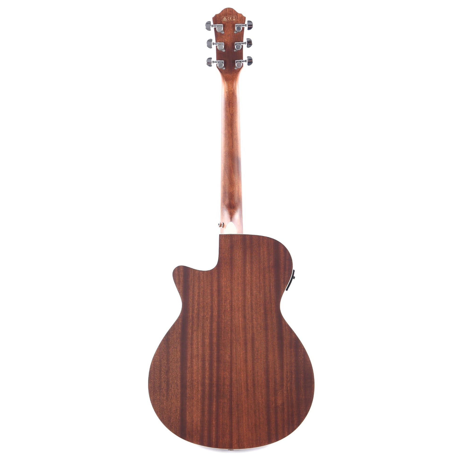 Ibanez AEG8EMH AE Series Acoustic/Electric Cutaway Sapele Open Pore Natural Acoustic Guitars / Built-in Electronics