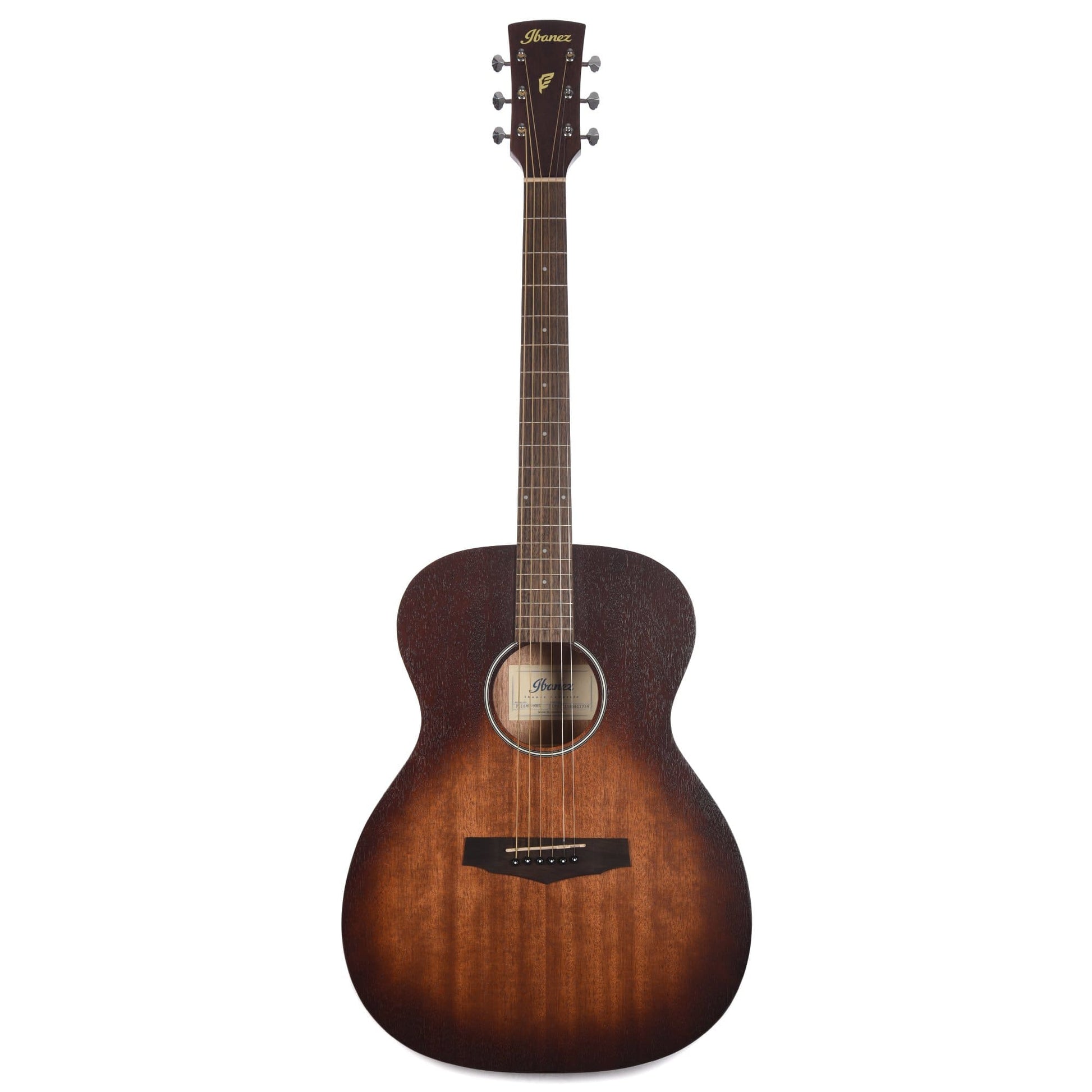 Ibanez PC18MH Grand Concert Acoustic Guitar Mahogany Sunburst Open Pore Acoustic Guitars / Concert