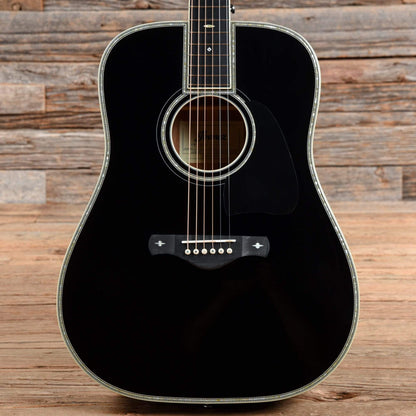 Ibanez AV5DBK Solid Top Dreadnought Black 2017 Acoustic Guitars / Dreadnought