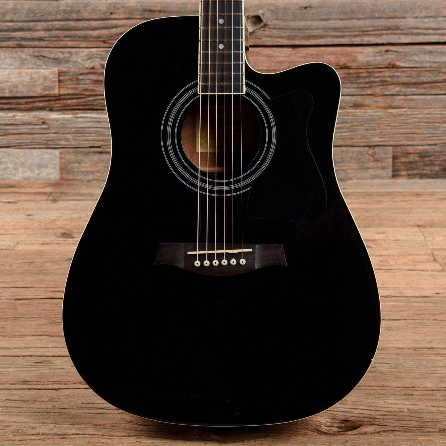 Ibanez V70CE-BK-3R-01 Black 2012 Acoustic Guitars / Dreadnought