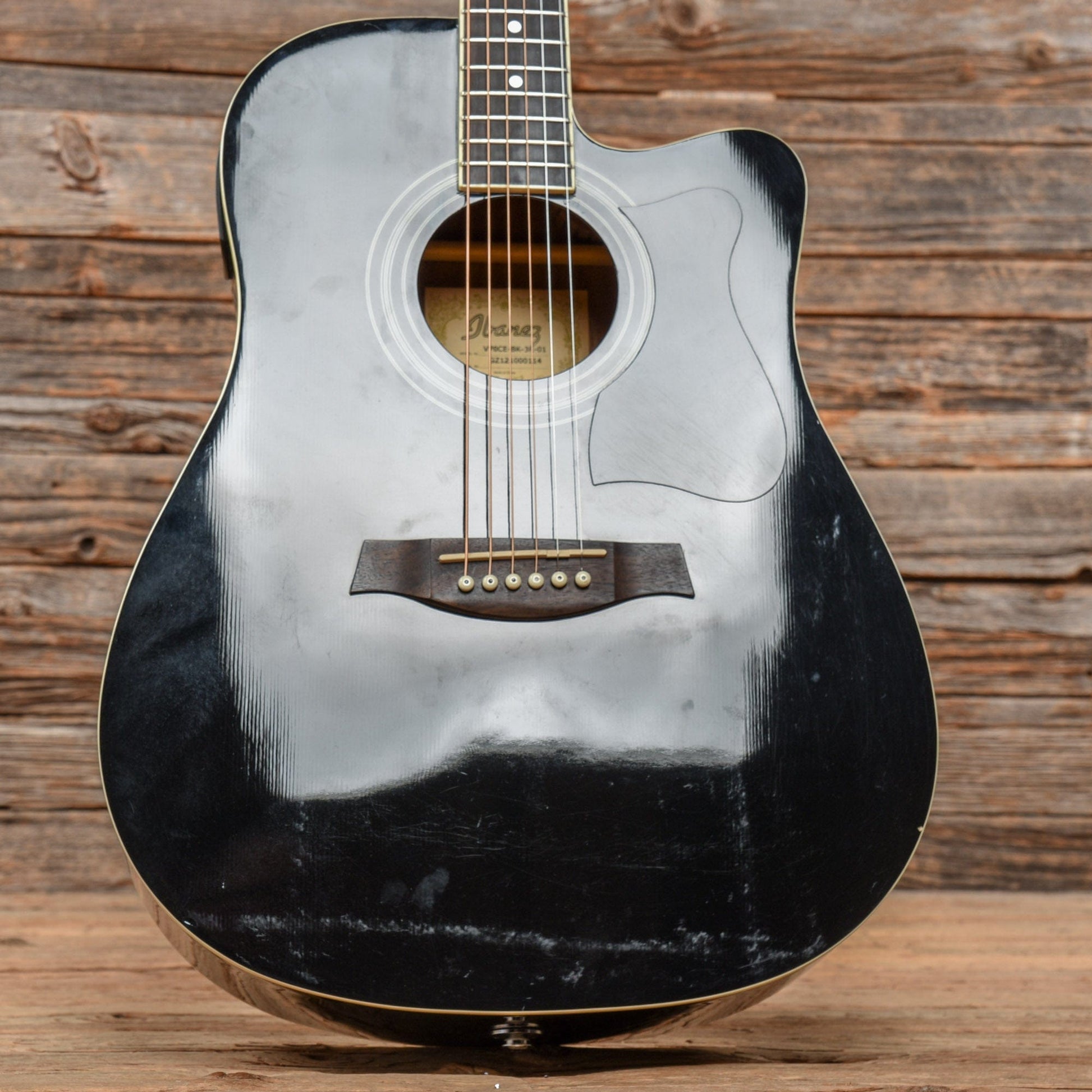 Ibanez V70CE-BK-3R-01 Black 2012 Acoustic Guitars / Dreadnought