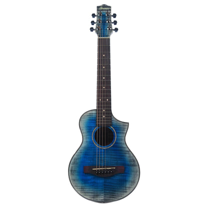 Ibanez EWP32FM Piccolo Acoustic Glacier Blue Open Pore Acoustic Guitars / Mini/Travel