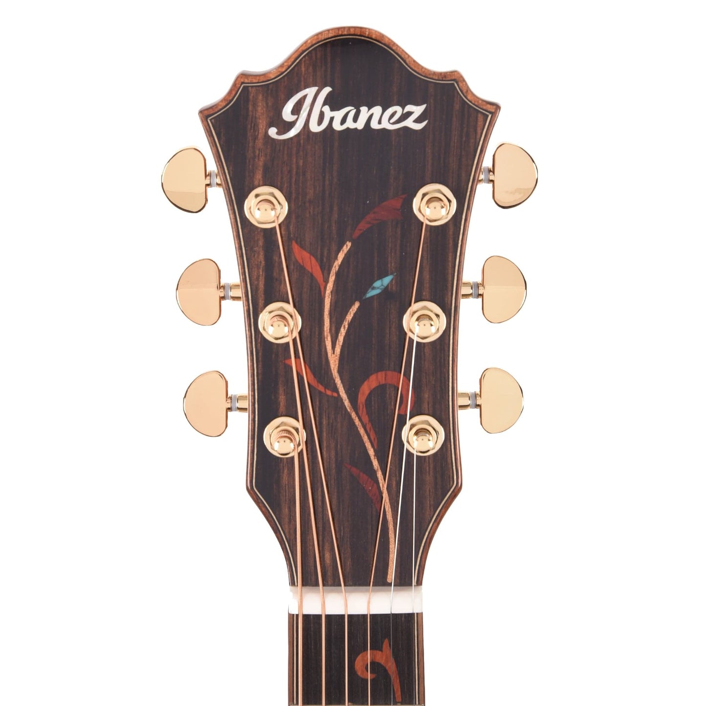 Ibanez AE295LTD AE Acoustic-Electric Flamed Okuome Natural Acoustic Guitars / OM and Auditorium